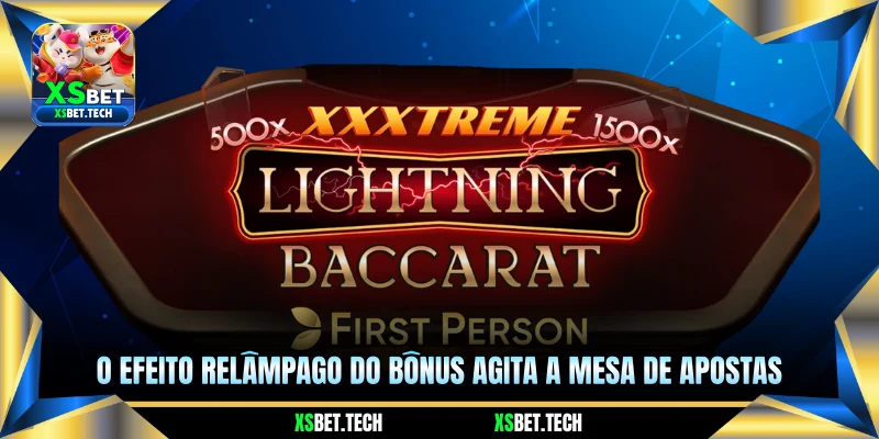 O efeito relâmpago do bônus agita a mesa de apostas 